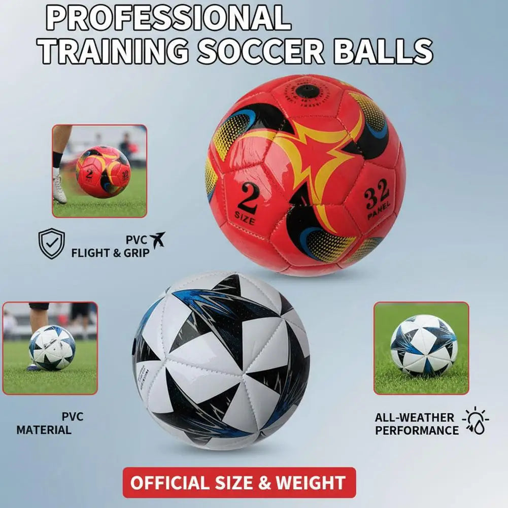 Balón de Fútbol Profesional – Alta Calidad PU, Uso Exterior