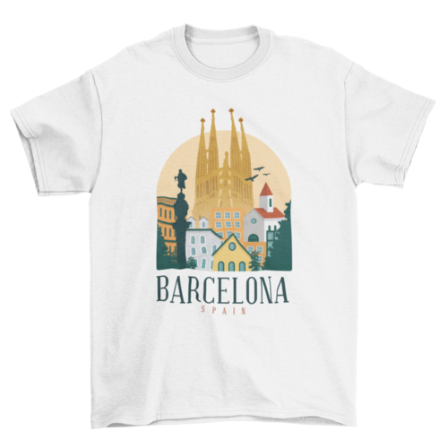 Barcelona Spain t-shirt