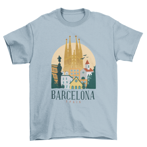 Barcelona Spain t-shirt