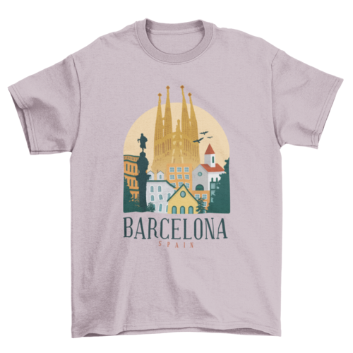 Barcelona Spain t-shirt