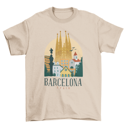 Barcelona Spain t-shirt