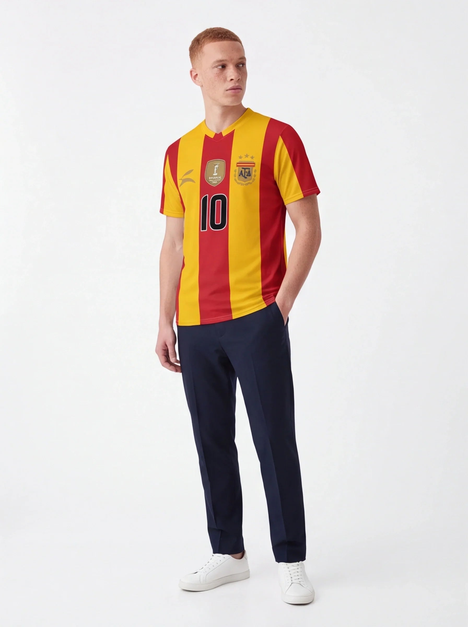 Spain UEFA sports jersey